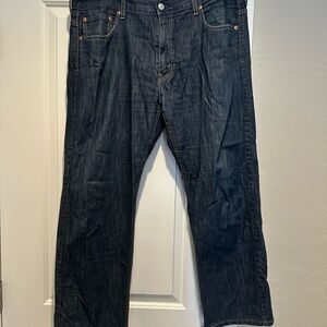 Levi's Dark Indigo Relaxed Jeans